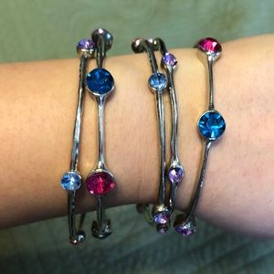 Macy’s- Multicolor Bangle Bracelets